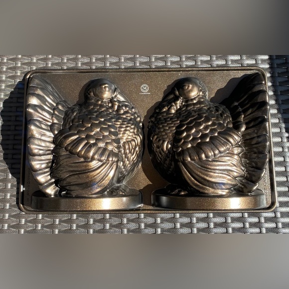 Martha Stewart Other - Martha Stewart Nordic Ware 3D Turkey Mold Cake Pan USA